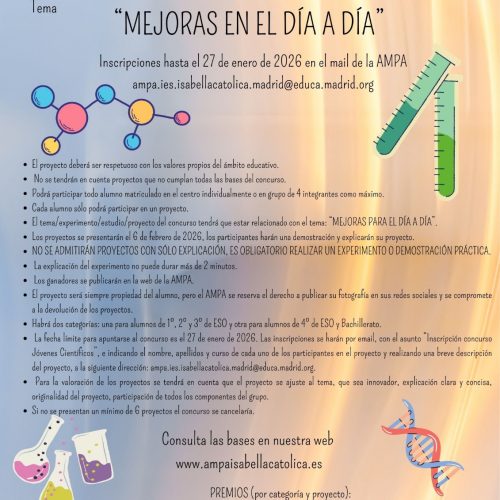 Concurso Jóvenes Científicos 2026