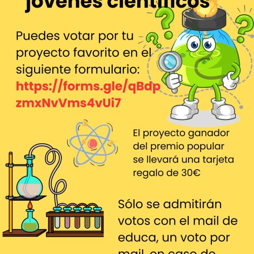 Voto popular concurso Jóvenes Científicos