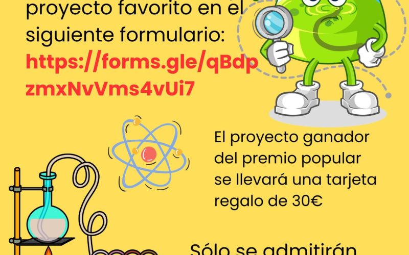 Voto popular concurso Jóvenes Científicos