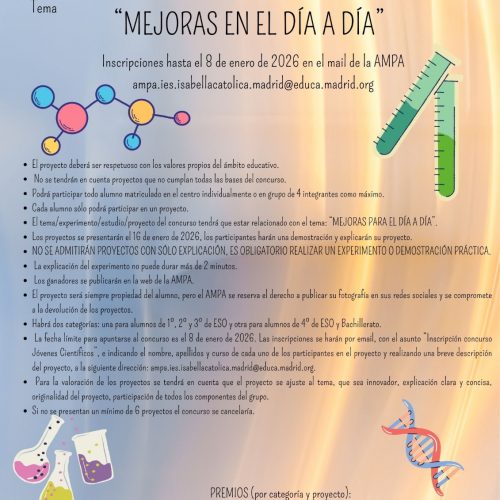 Concurso Jóvenes Científicos 2026