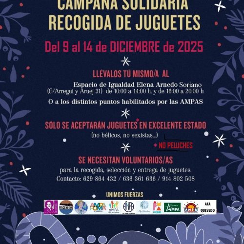 Campaña recogida de juguetes